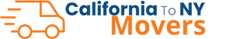 California to new york movers logo